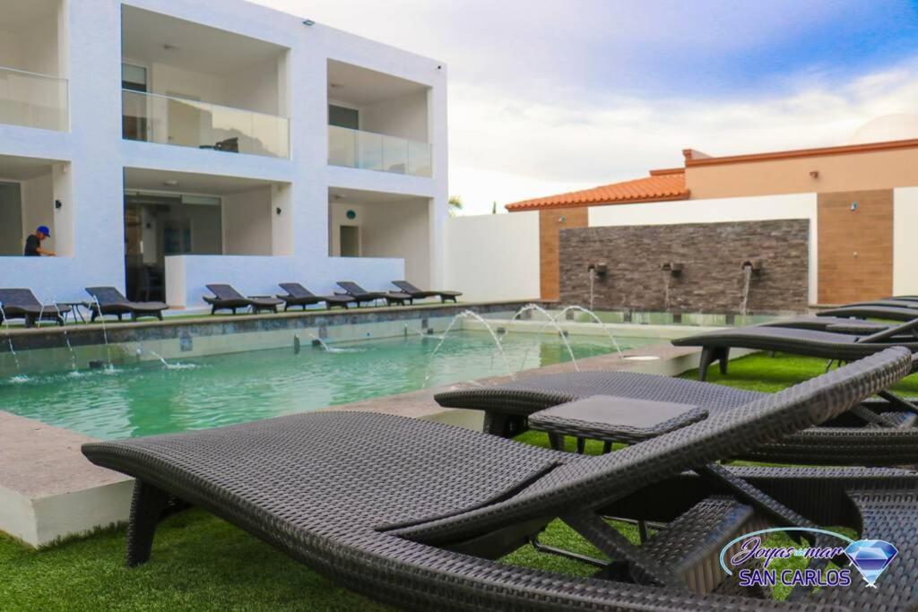 Departamento Turquesa 4 Joyas De San Carlos San Carlos Nuevo Guaymas Eksteriør bilde